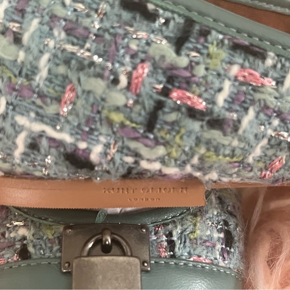 Kurt Geiger Multicolor Tweed Flats - Picture 3 of 10